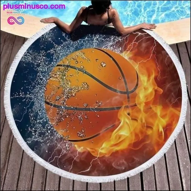 2020 Newest Cool Football Sports Summer Round Swimming Beach