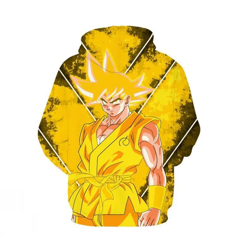 3D Digital Print  Dragon Ball  Goku Couple sweater Hoodie