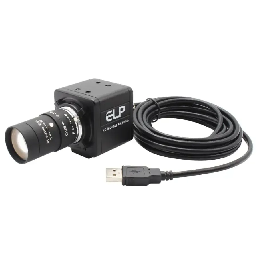 4K SONY High frame rate USB Webcam Camera with Manual Varifocal Lens