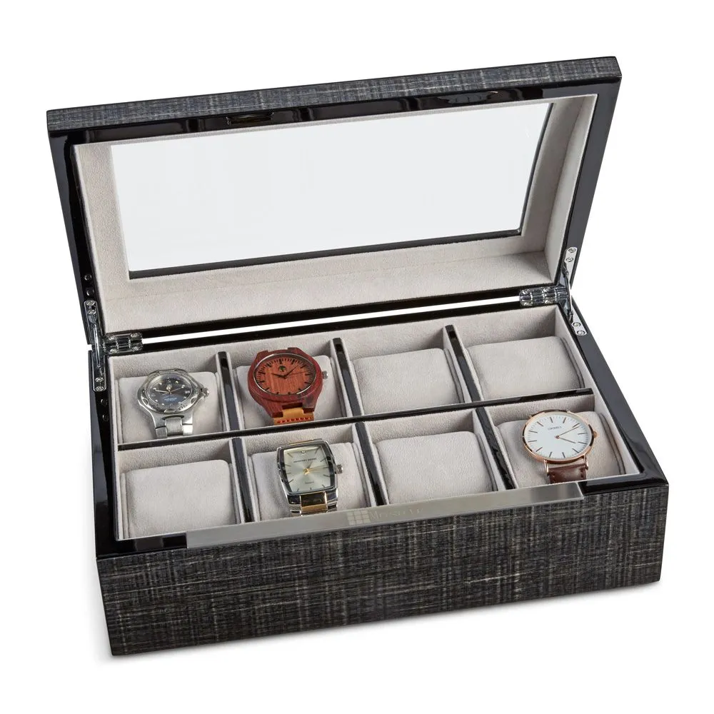 8-Compartment Watch Box