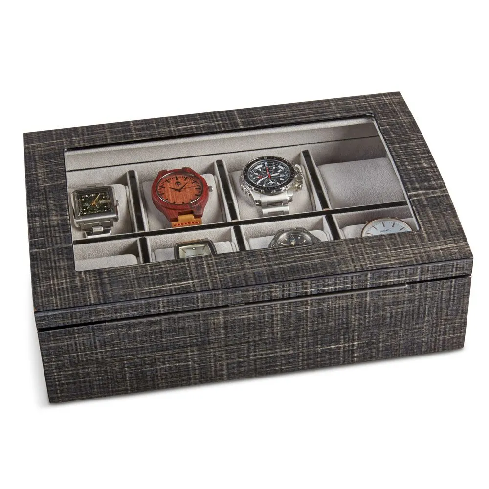 8-Compartment Watch Box