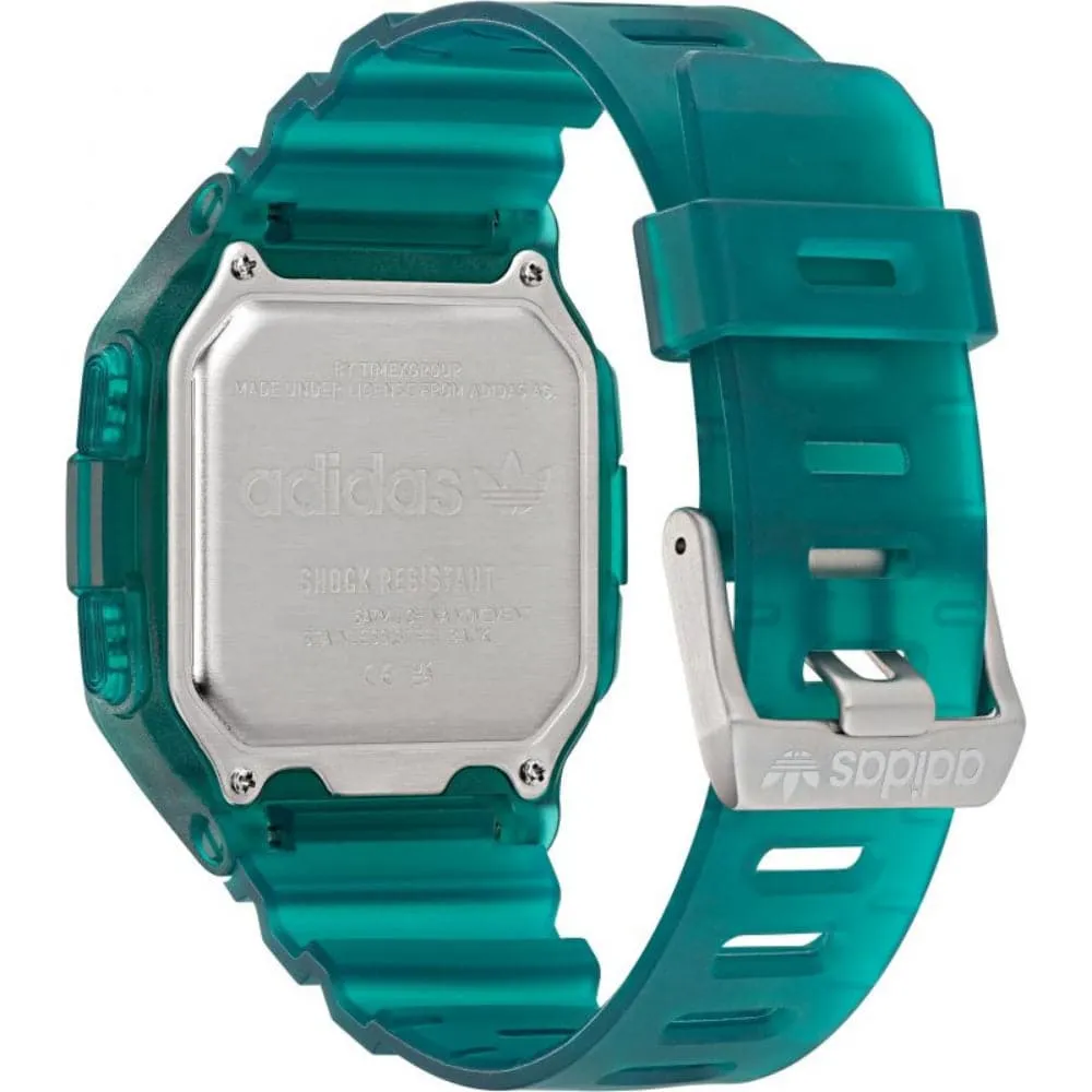 ADIDAS AOST22048 GREEN PLASTIC/RESIN UNISEX WATCH