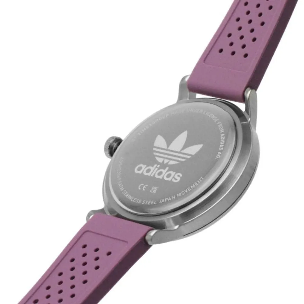 ADIDAS AOSY22069 PURPLE RUBBER WOMENS WATCH