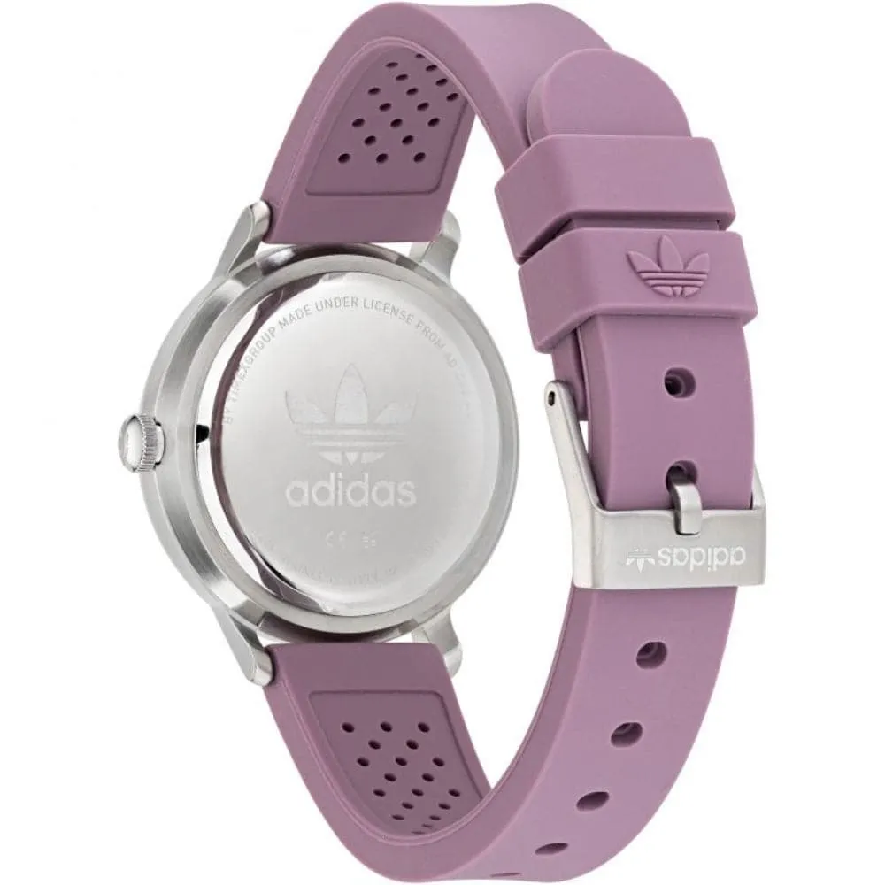 ADIDAS AOSY22069 PURPLE RUBBER WOMENS WATCH