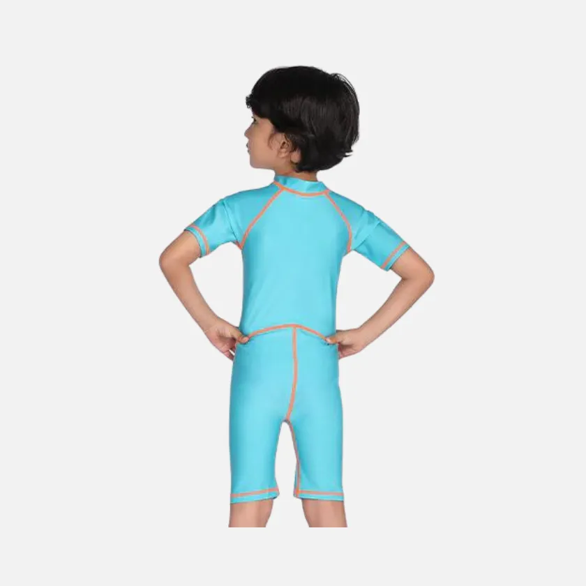 Airavat Aquaflex Kids Boy Half Body Swimming Costume -Green