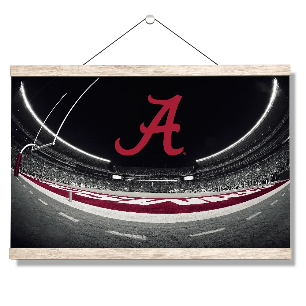 Alabama Crimson Tide - Bryant-Denny End Zone Fisheye