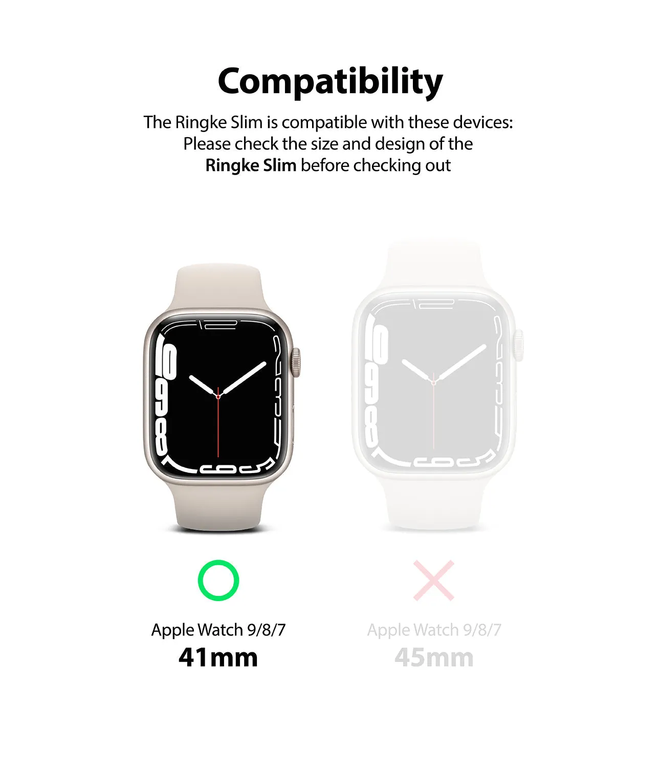 Apple Watch Series (41mm) Case | Slim