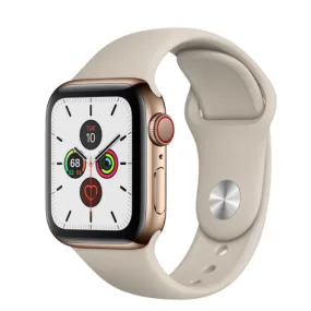 Apple Watch Series 5 40MM (GPS   Cellular) - Gold Stainless Steel