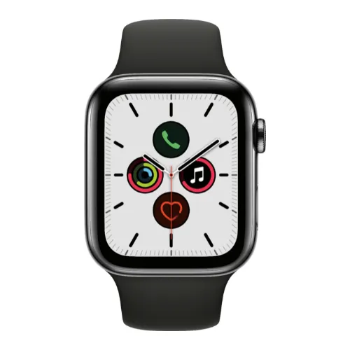 Apple Watch Series 5 44MM (GPS   Cellular) - Space Black Stainless Steel