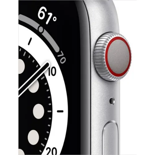 Apple Watch Series 6 40MM (GPS   Cellular) - Silver Stainless Steel