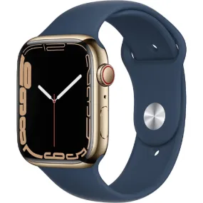 Apple Watch Series 7 41MM Gold Stainless Steel (GPS   Cellular)