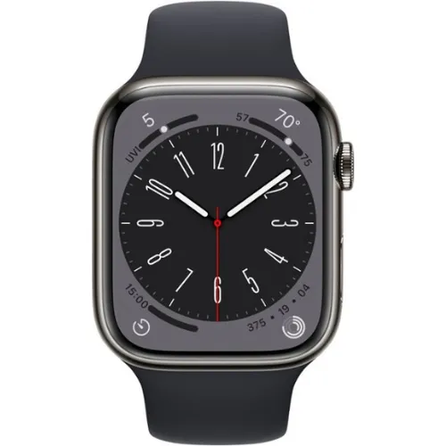 Apple Watch Series 8 45MM (GPS   Cellular) - Graphite Stainless Steel