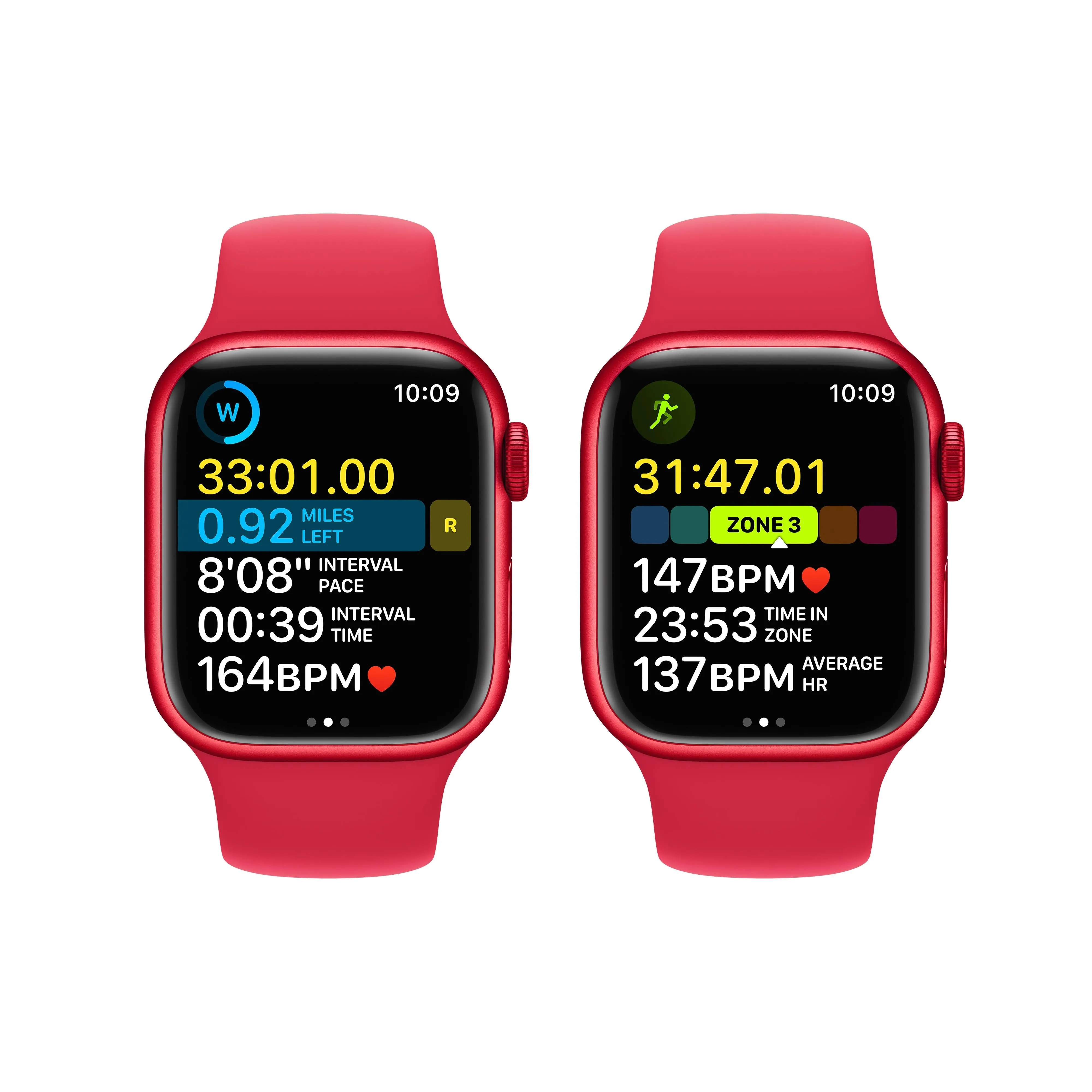 Apple Watch Series 8 GPS   Cellular 41mm (PRODUCT)RED Aluminium Case with (PRODUCT)RED Sport Band - Regular