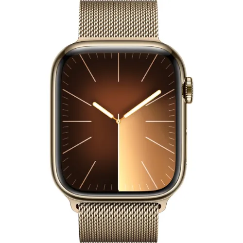 Apple Watch Series 9 41MM (GPS   Cellular) - Gold Stainless Steel