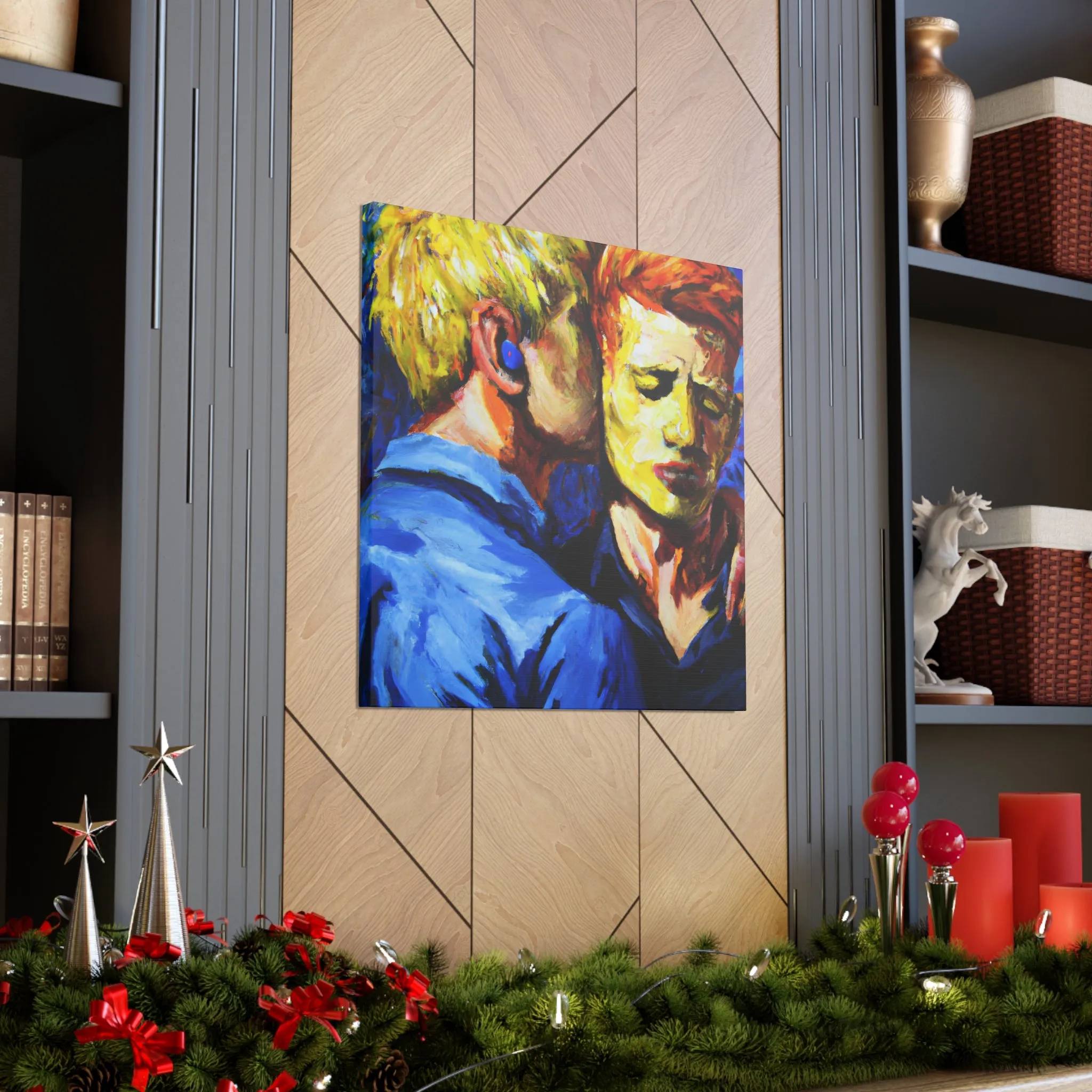 Aquivon - Gay Couple Wall Art