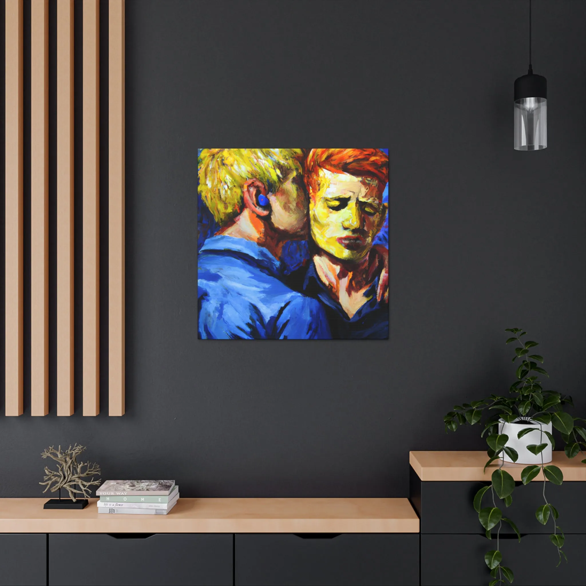 Aquivon - Gay Couple Wall Art