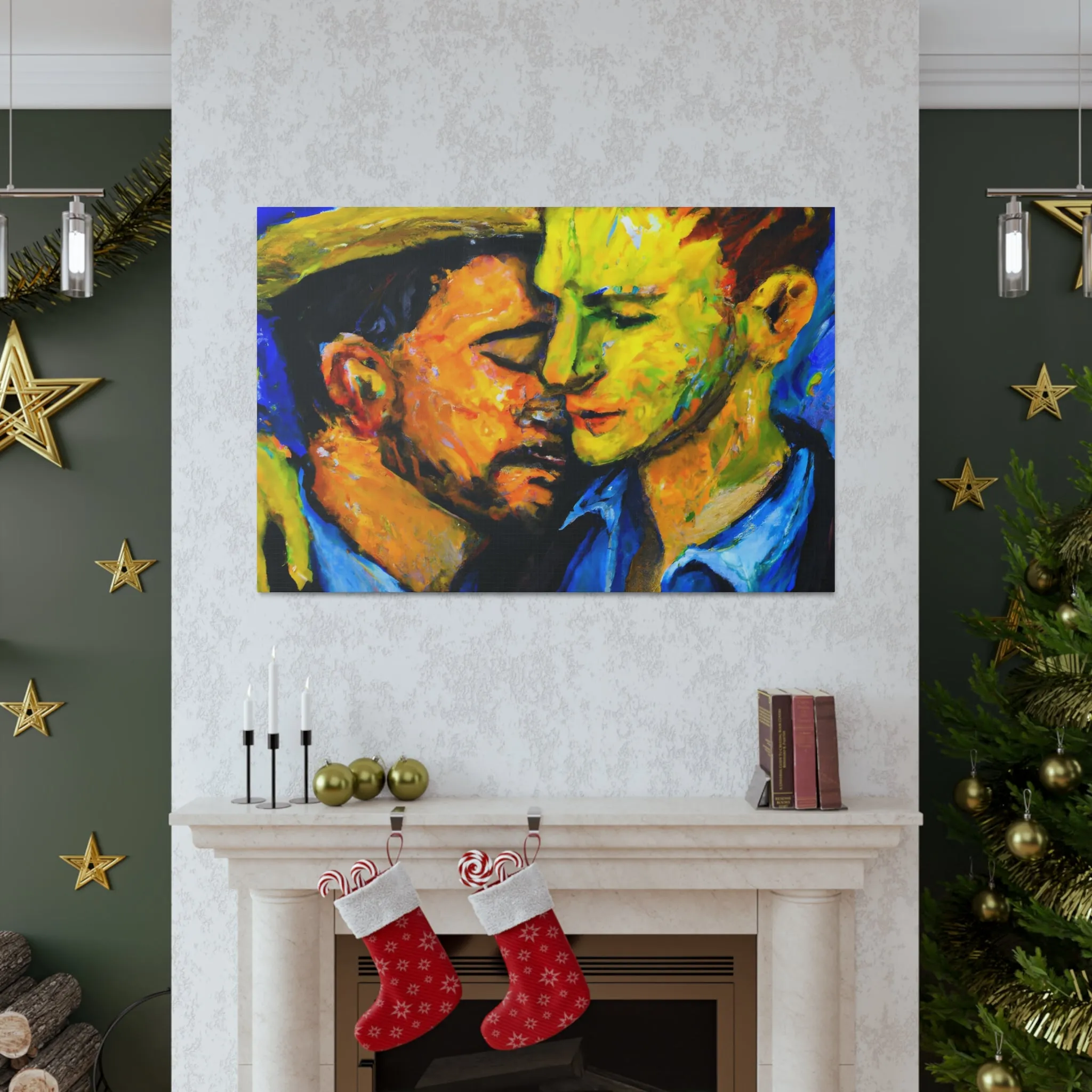 ArcaneEli - Gay Couple Wall Art