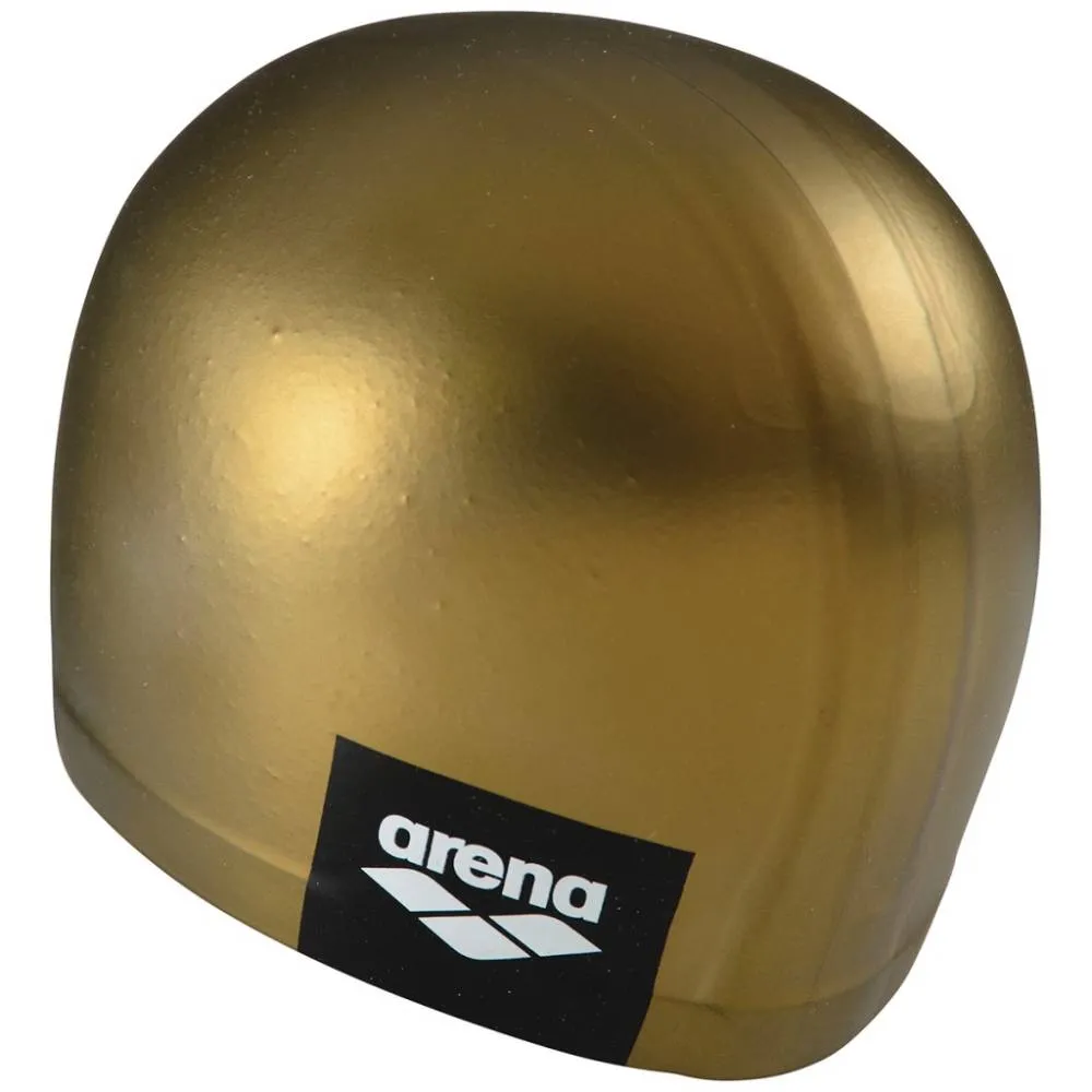 ARENA Adult Logo Moulded Swimming Cap (Gold)