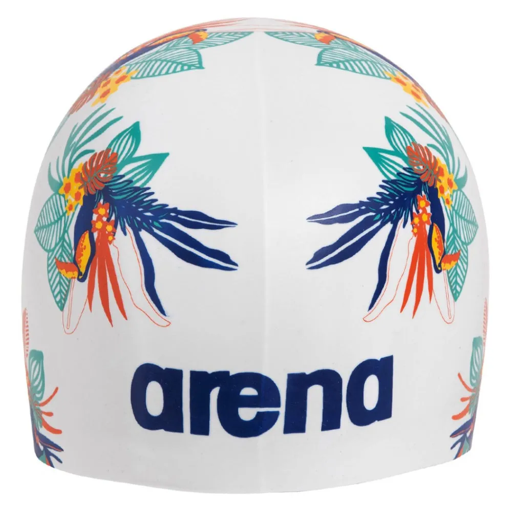 ARENA Adult Poolish Moulded Swimming Cap (Toucans)