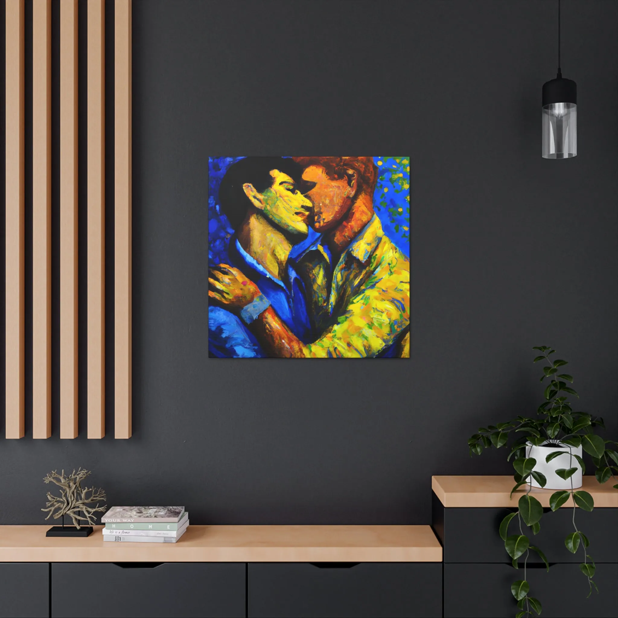 Artella - Gay Couple Wall Art