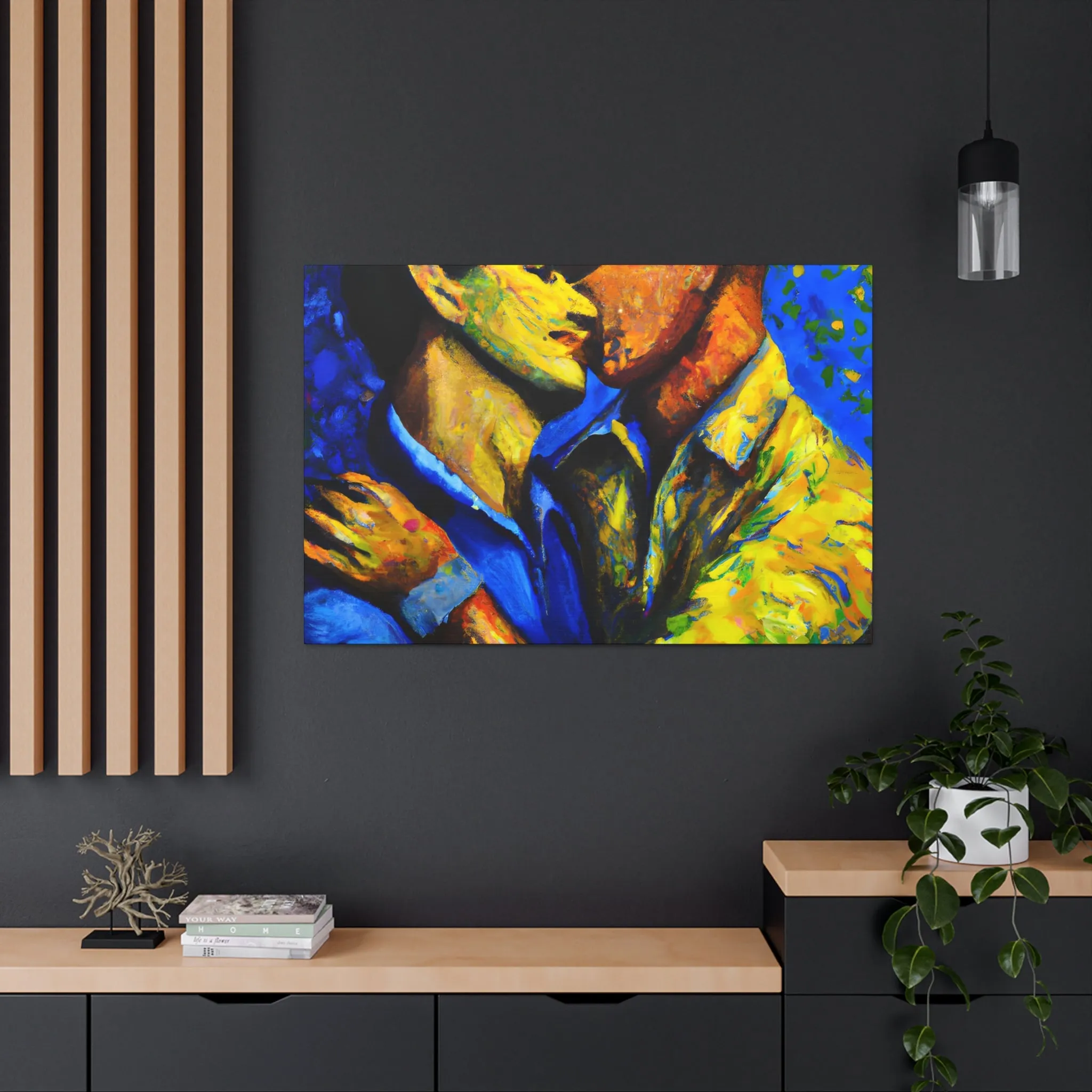 Artella - Gay Couple Wall Art