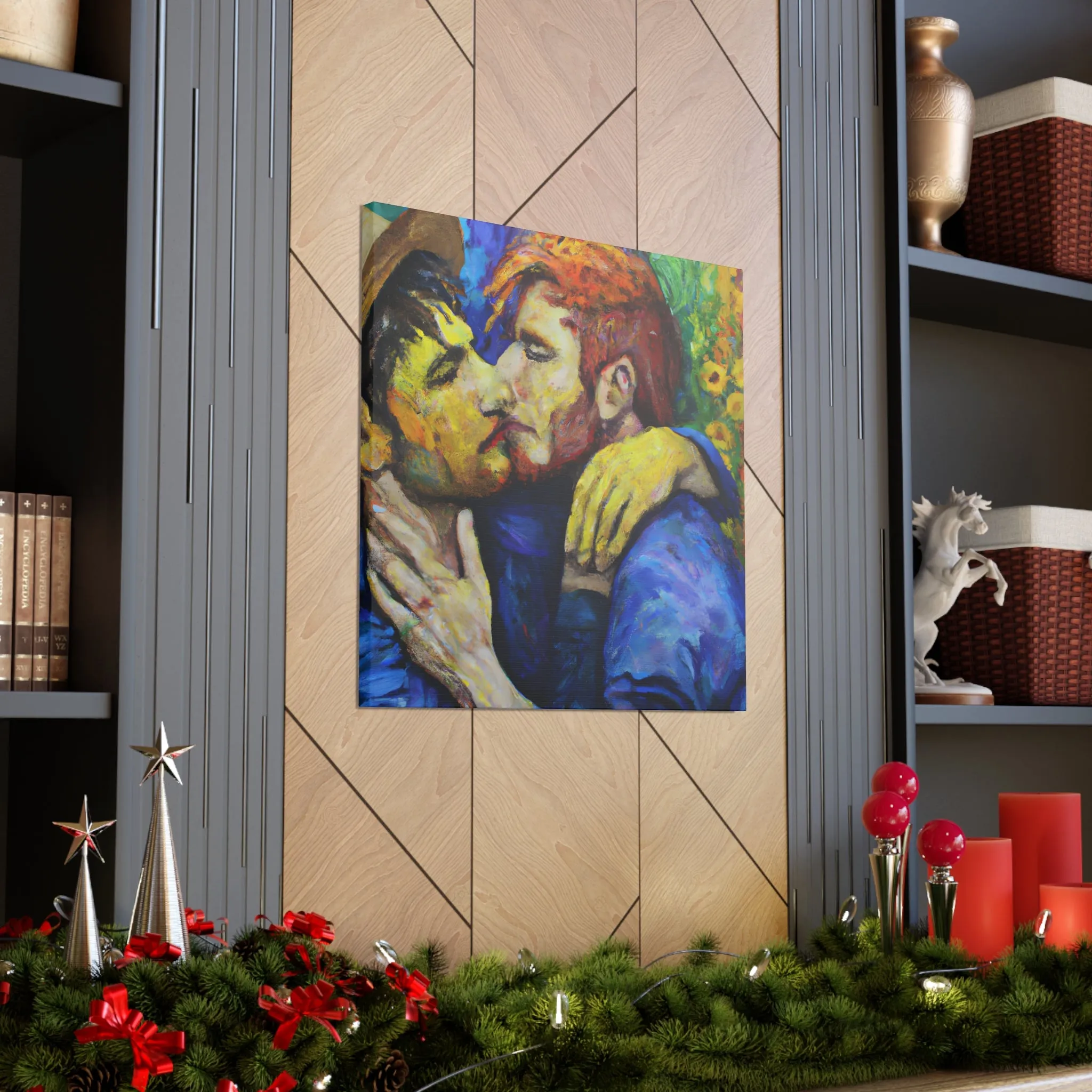 Athanata - Gay Couple Wall Art