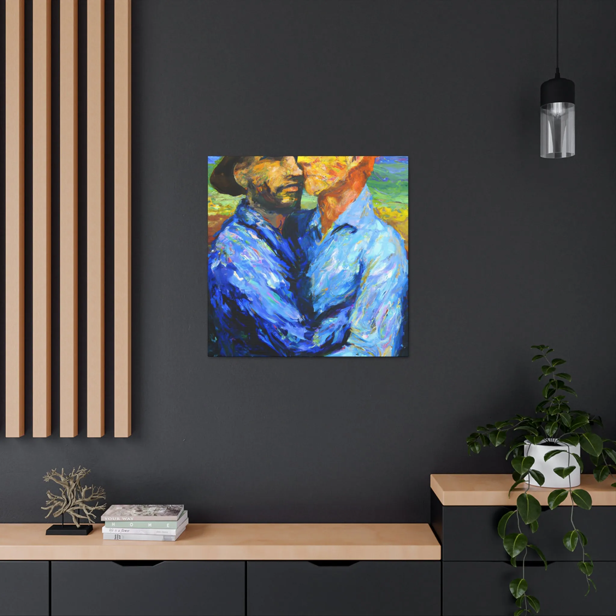 Aurista - Gay Couple Wall Art