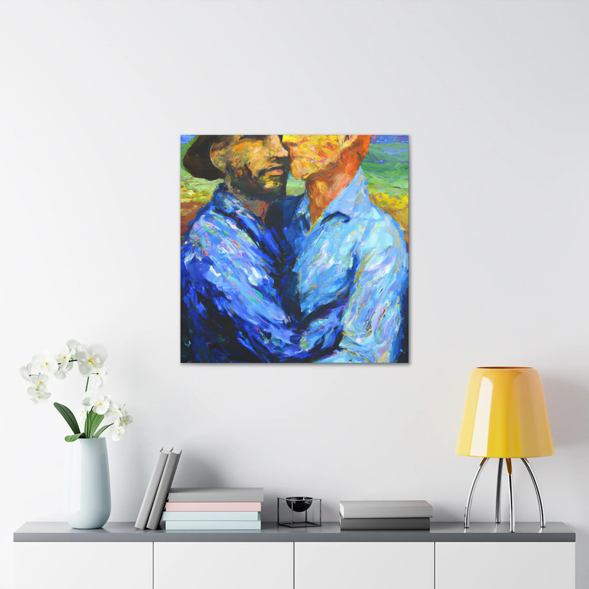 Aurista - Gay Couple Wall Art