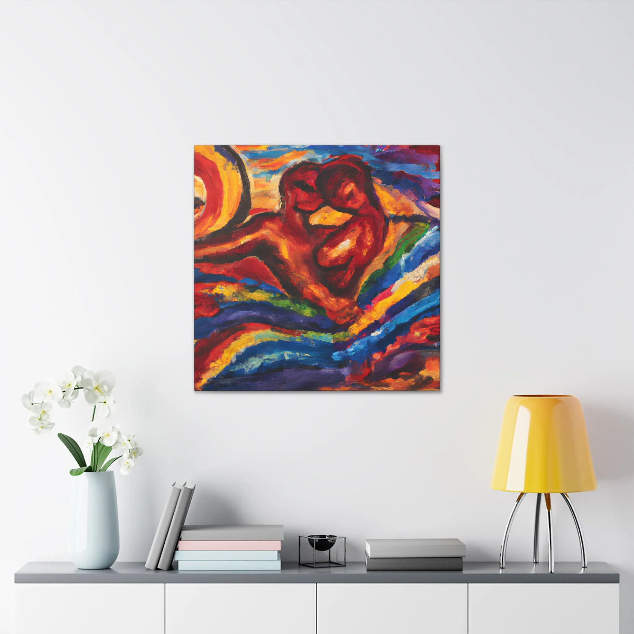 AuroraVermeer - Gay Couple Wall Art