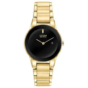 Axiom Eco-Drive Gold Ladies Watch