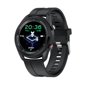 AXL Rider 1.28" Smart Watch with Call Function, Bluetooth Calling, Multi Sports Modes, Spo2 &amp; Heart Rate Monitoring, Waterproof- Jet Black