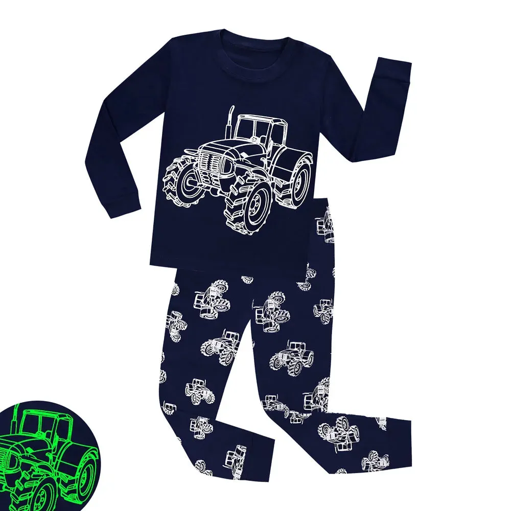 Baby Boy Luminous Dinosaur 3D Pajama Set