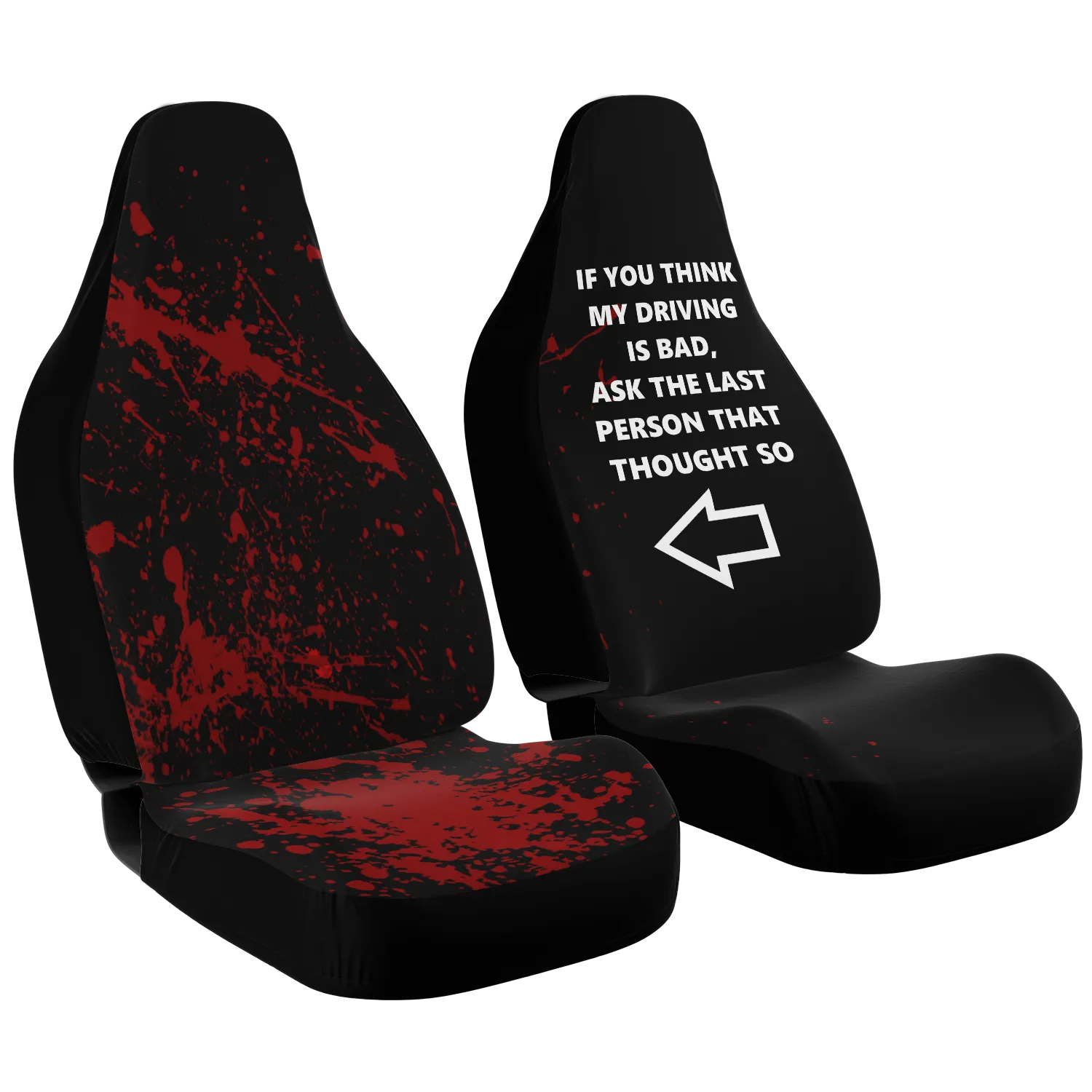 Bad Diving Novelty Car Seat Covers ( left)