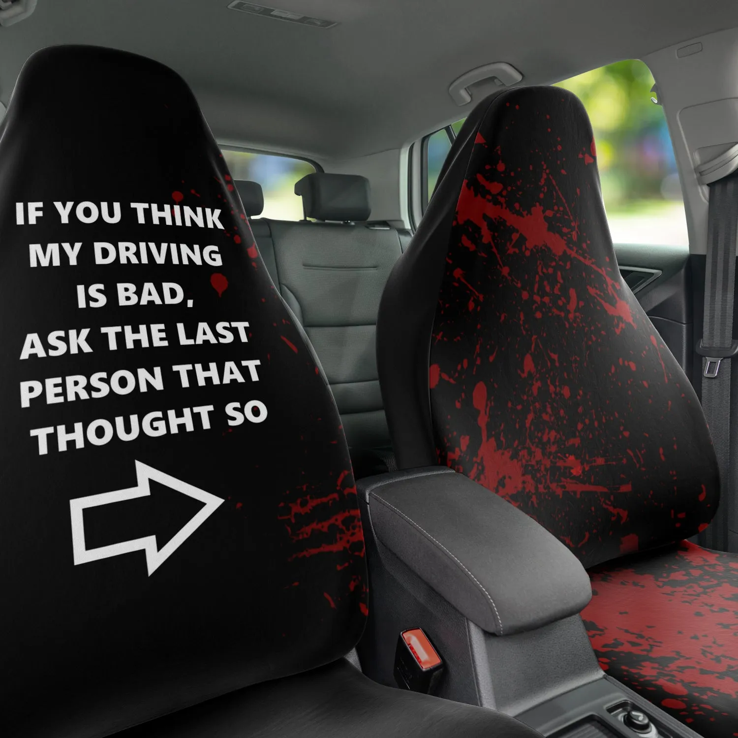 Bad Diving Novelty Car Seat Covers ( right )