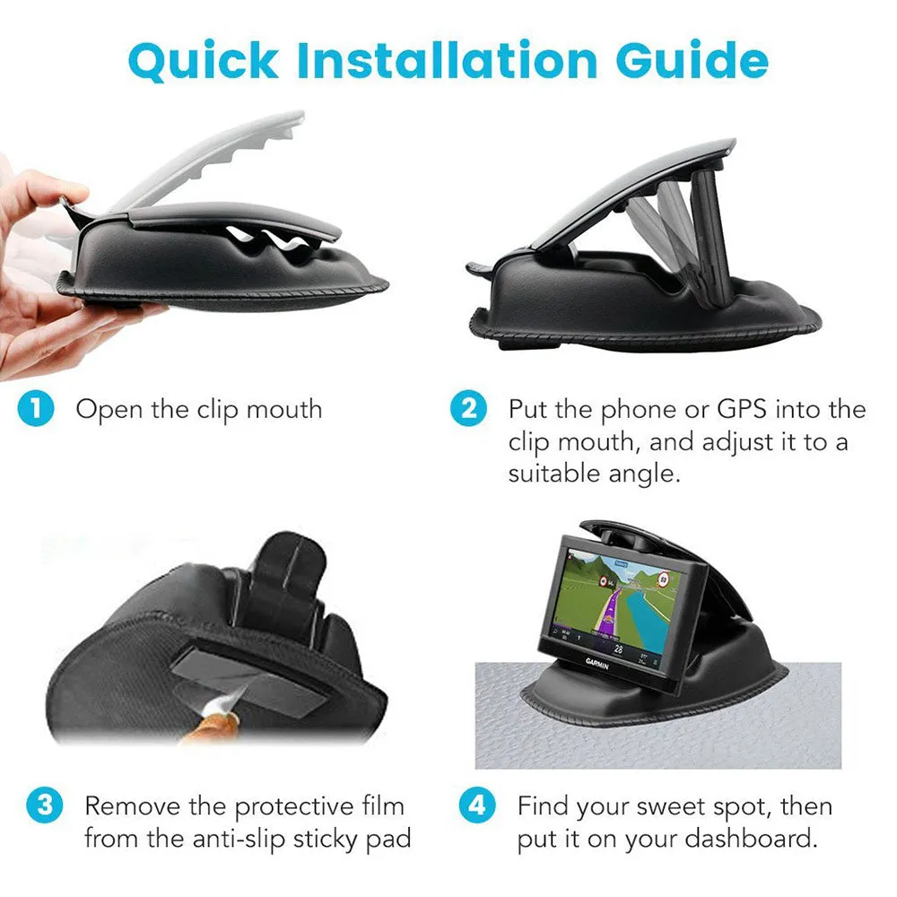 Beanbag Friction GPS Mount