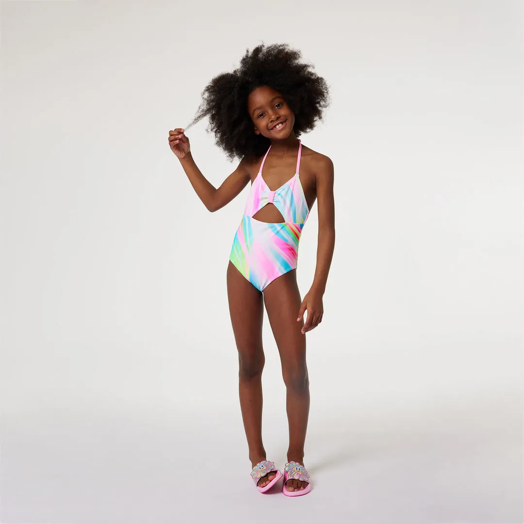 Billieblush-U20385-Z41-KG-MULTICOLOURED-SWIMMING COSTUME