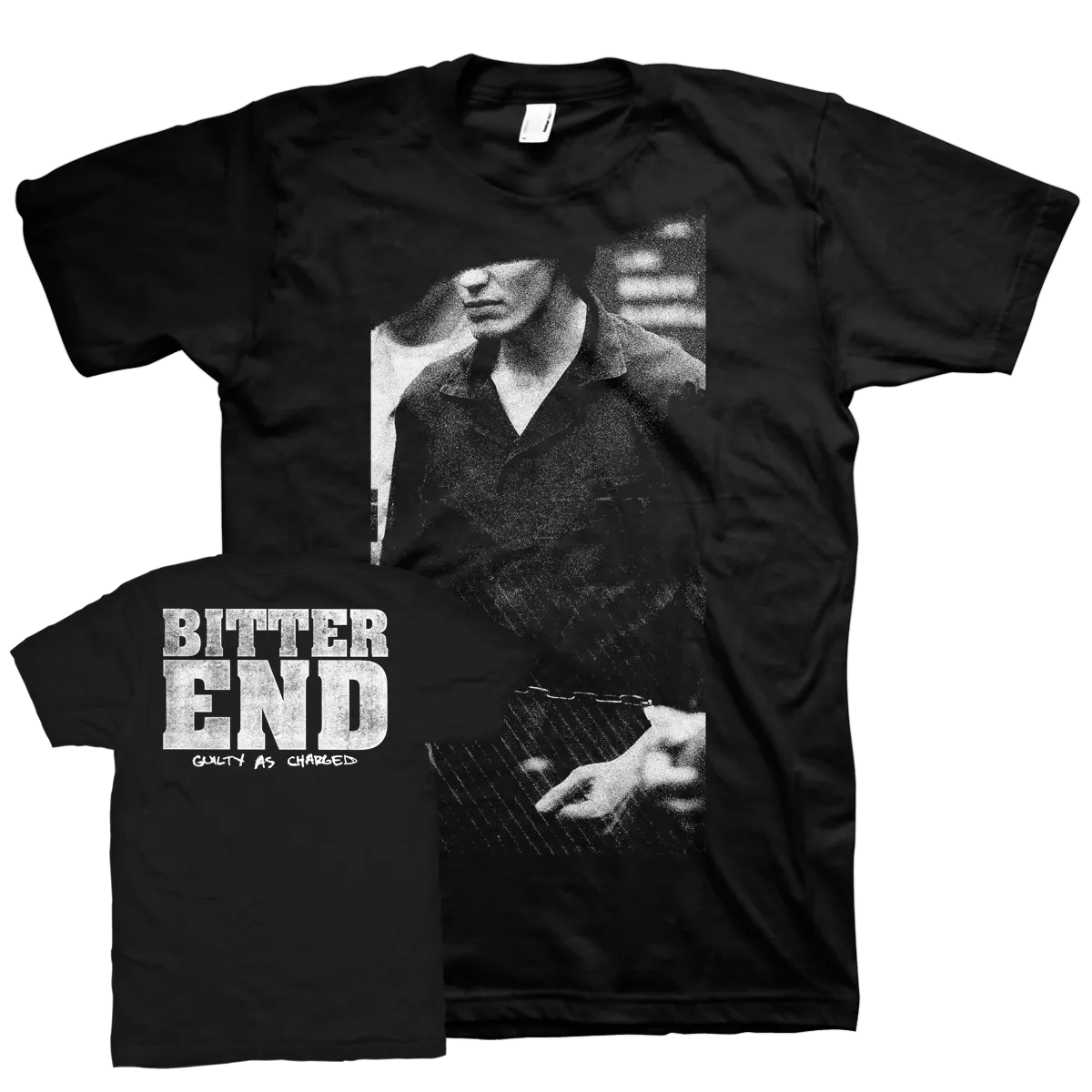 Bitter End "Guilty As Charged" Black T-Shirt