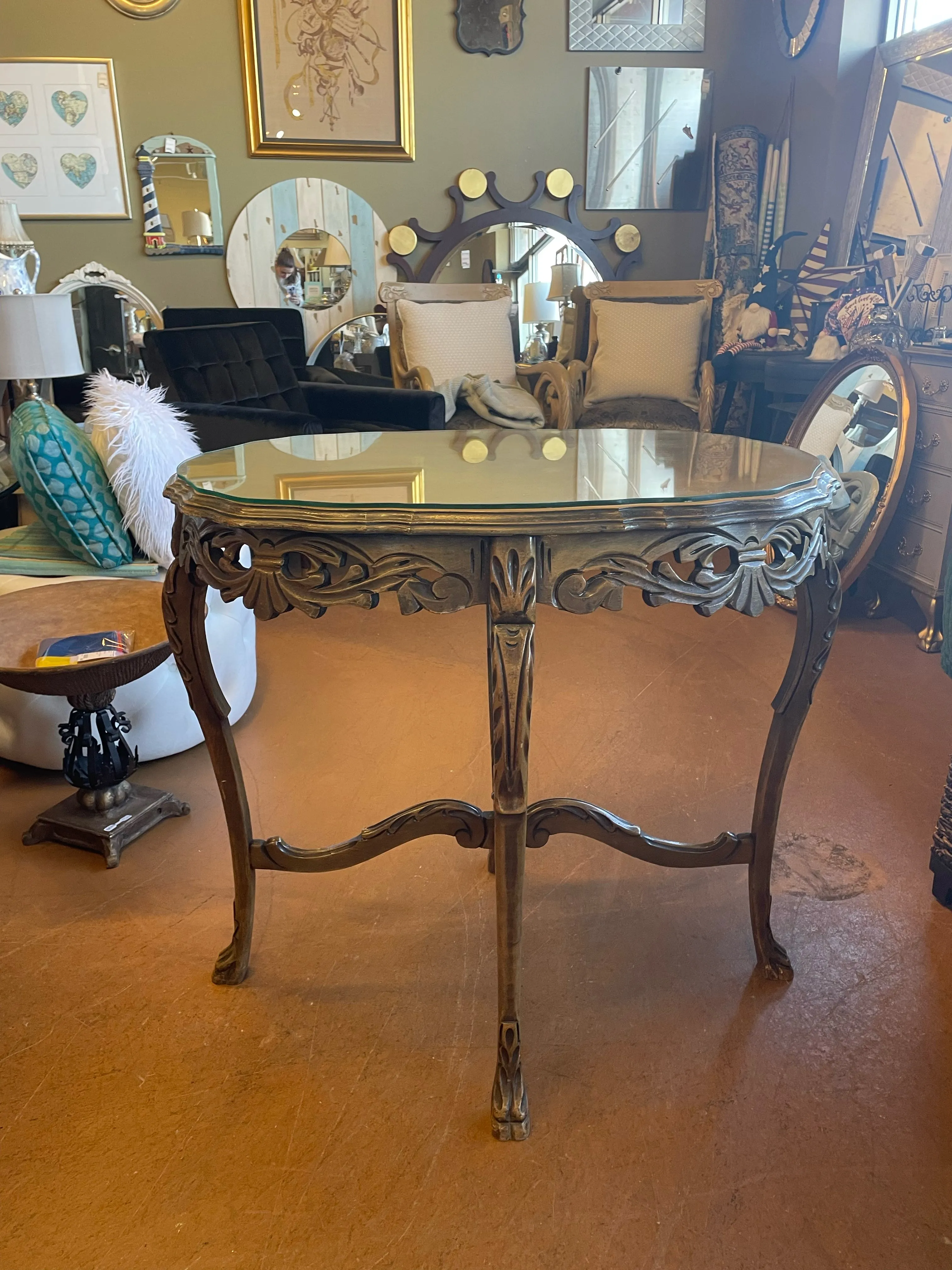 Brown End Table