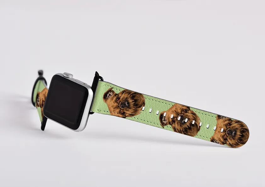 Brussels Griffon Mint Apple Watch Strap