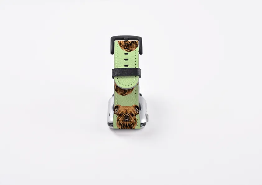 Brussels Griffon Mint Apple Watch Strap