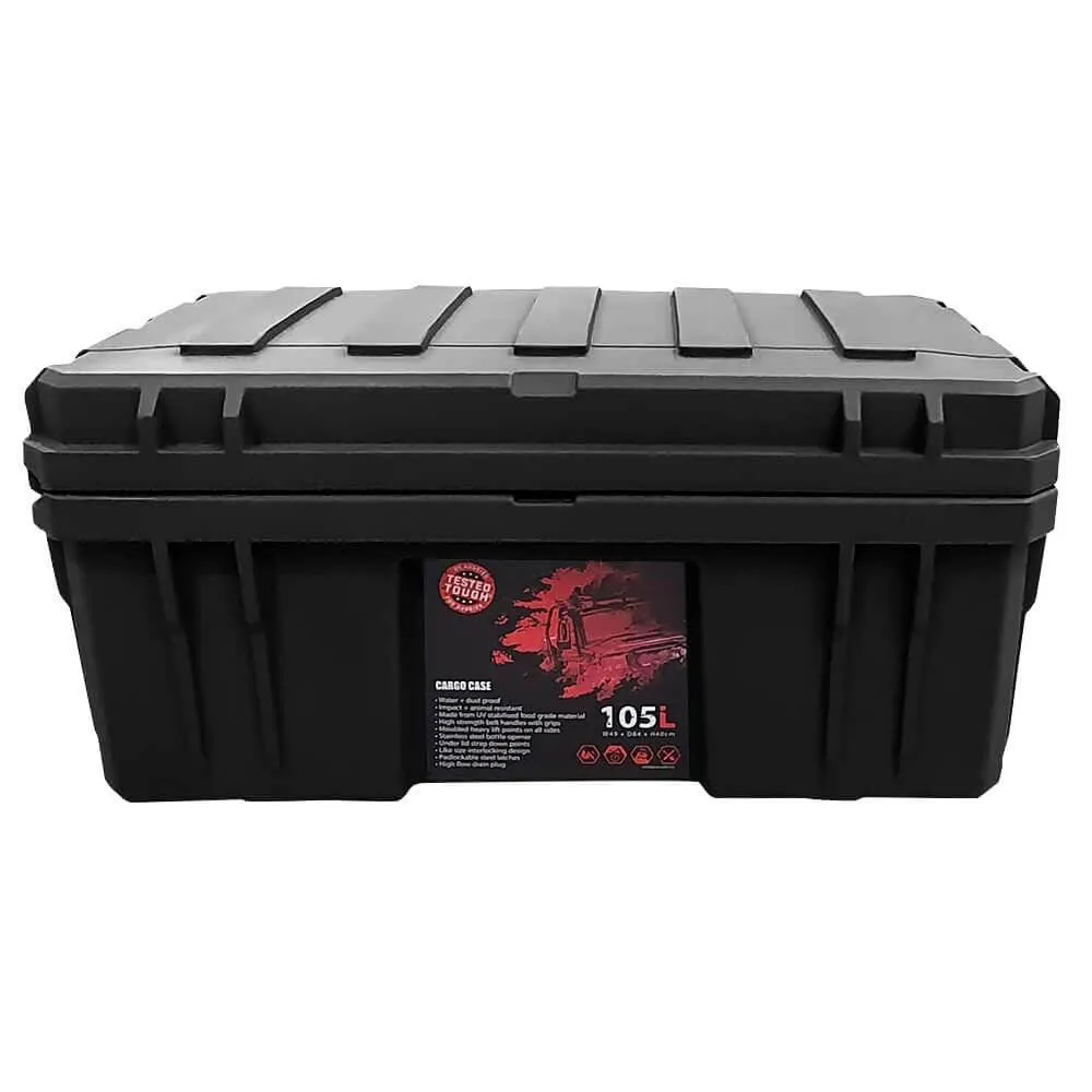 CAOS 105L Adventure Series End Opening Case - Durable Outdoor Storage Solution with Secure Closure