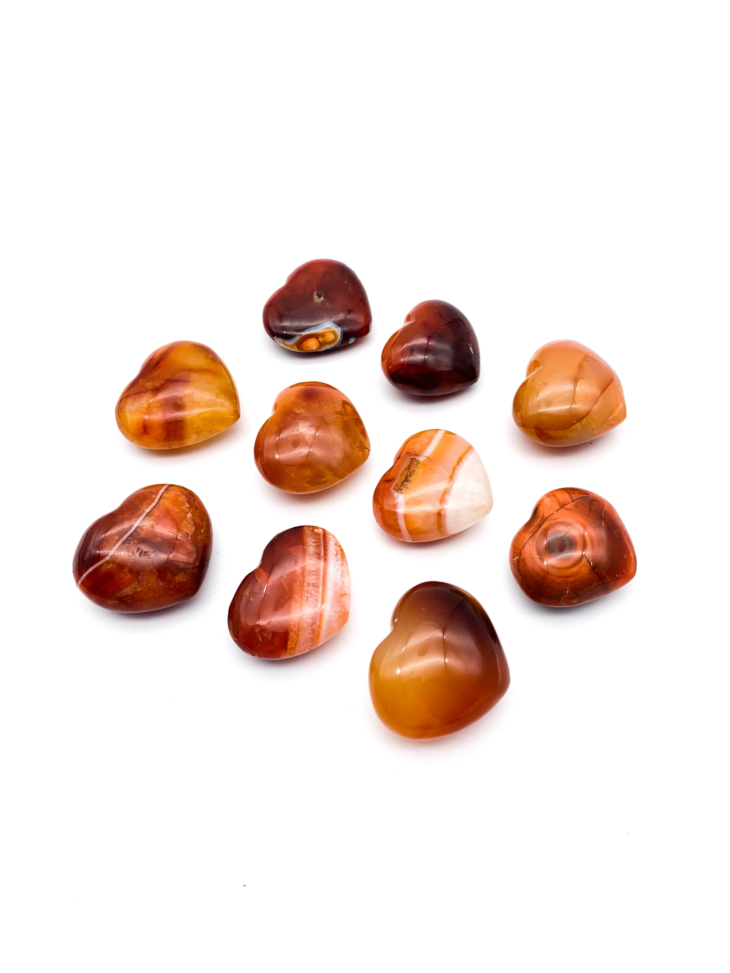 Carnelian Mini Heart