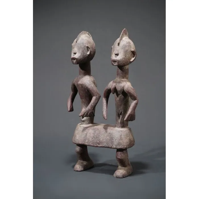 Chamba Couple Sculpture, Nigeria #981