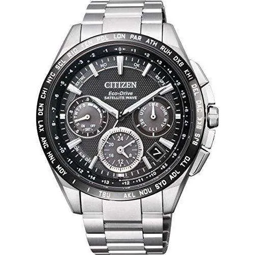 CITIZEN ATTESA ECO-DRIVE GPS RADIO WAVE F900 DIRECT FLIGHT MEN WATCH CC9015-54E