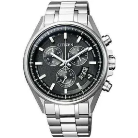 CITIZEN ATTESA ECO-DRIVE GPS RADIO WAVE WORLD TIME DIRECT FLIGHT CHRONOGRAPH MEN WATCH BY0140-57E