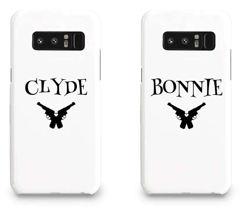 Clyde & Bonnie - Couple Matching Phone Cases