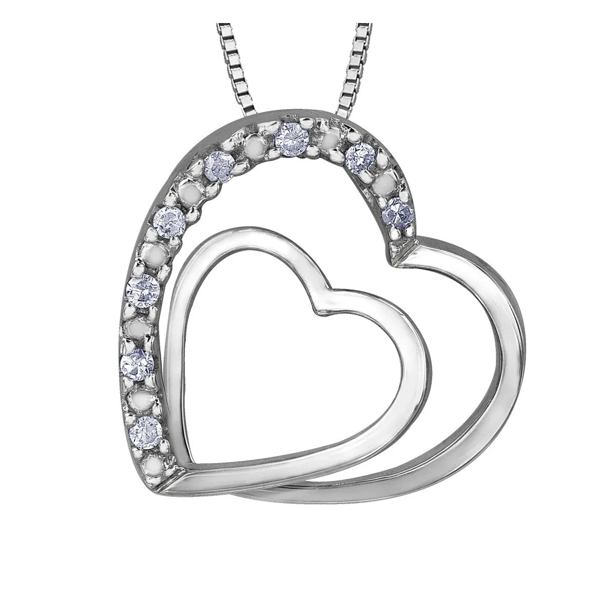 Double Heart Pendant