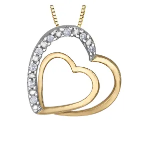 Double Heart Pendant