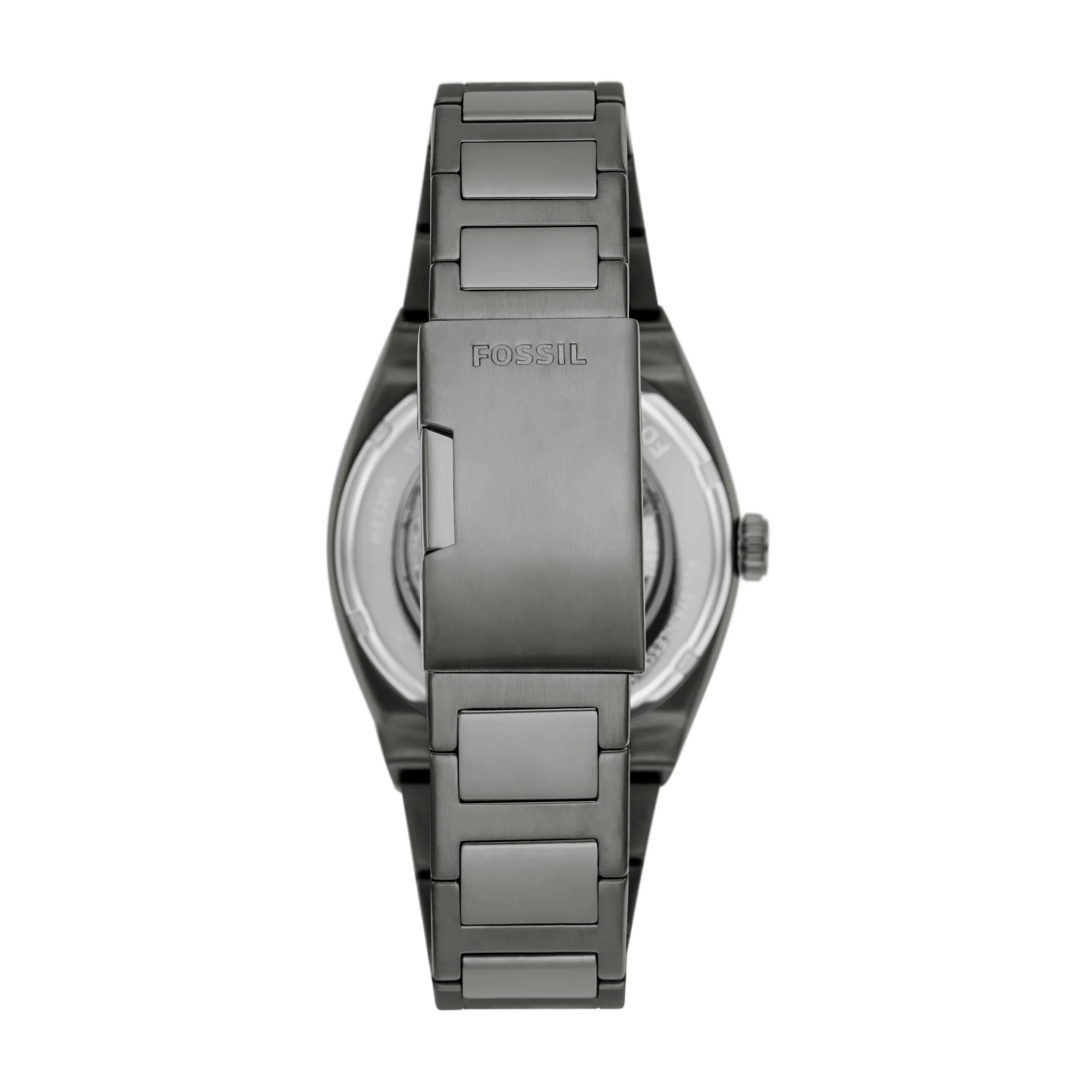 Everett Automatic Smoke Stainless Steel Watch