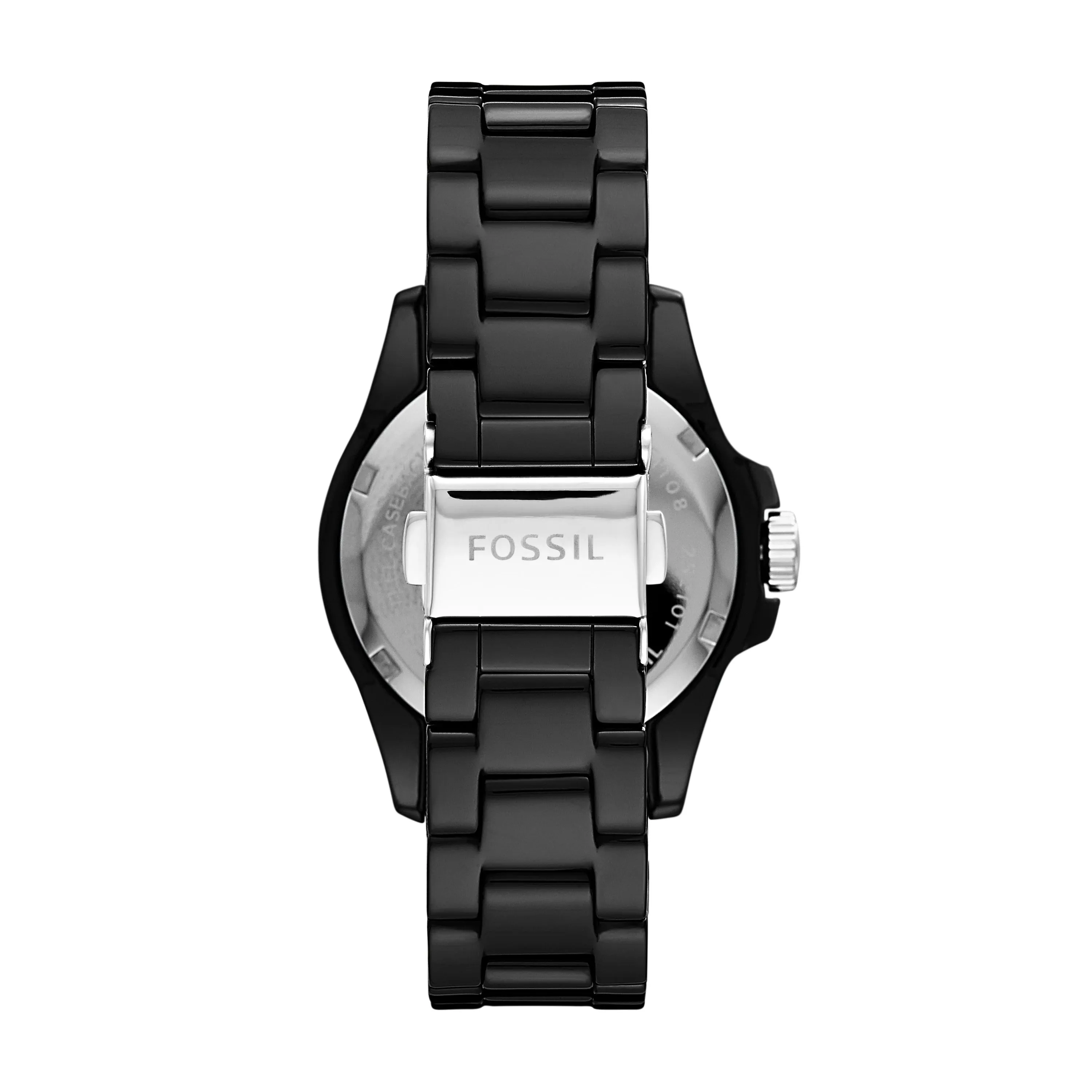 FB-01 Three-Hand Black Ceramic Watch